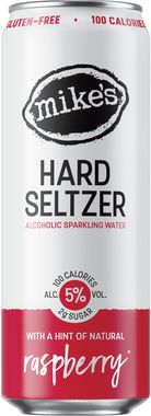 Mike's Hard Seltzer Raspberry, Can 330 ml x 12